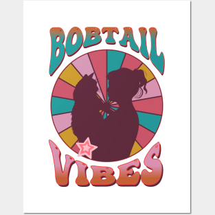 Bobtail cat lover gift Posters and Art